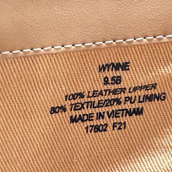 Ralph Lauren Boots Womens 9.5B Tan Wynne Leather‎ Suede Ankle Zip Bootie - Picture 11 of 14